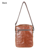 Royal Bagger Shoulder Crossbody Bags for Men Genuine Cow Leather Vintage Casual Sling Bag Large Capacity Handbag 1625